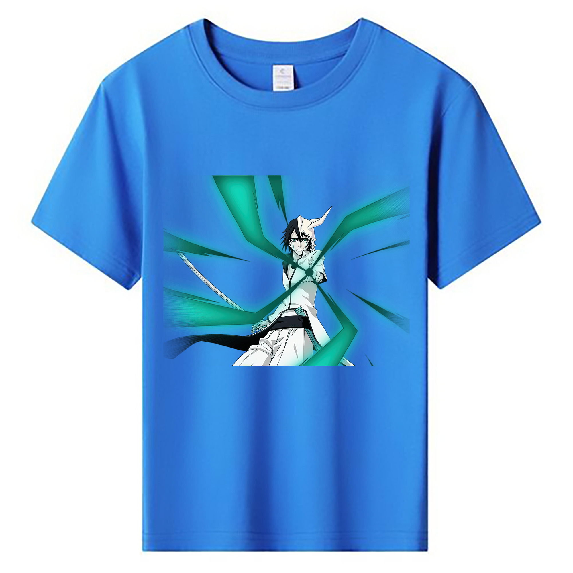 （画像用） ブリーチ ウルキオラ·シファー BLEACH Ulquiorra cifer 綿100％キッズTシャツ（フロントプリント）